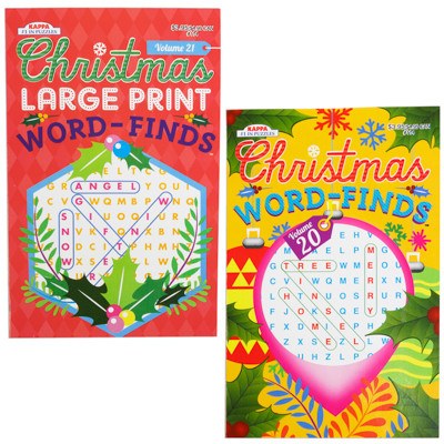 Christmas Word Find Puzzle Book