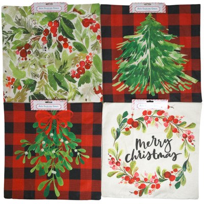 Christmas Pillow Cover - 17.75 in