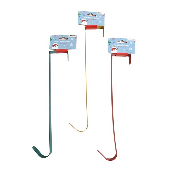 Metal Christmas Wreath Hanger - 12 in