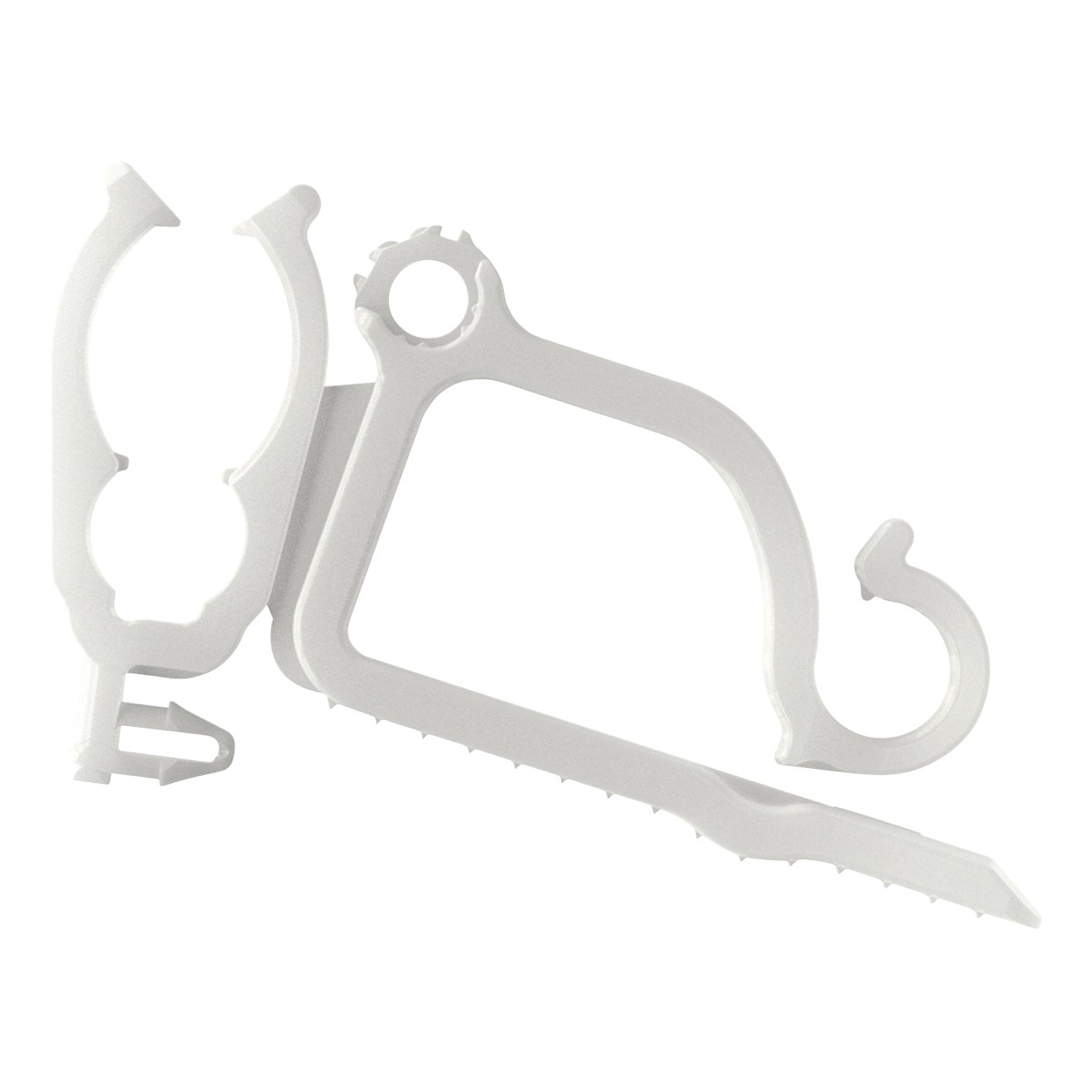 Adams All-Purpose Christmas Light Holder, White