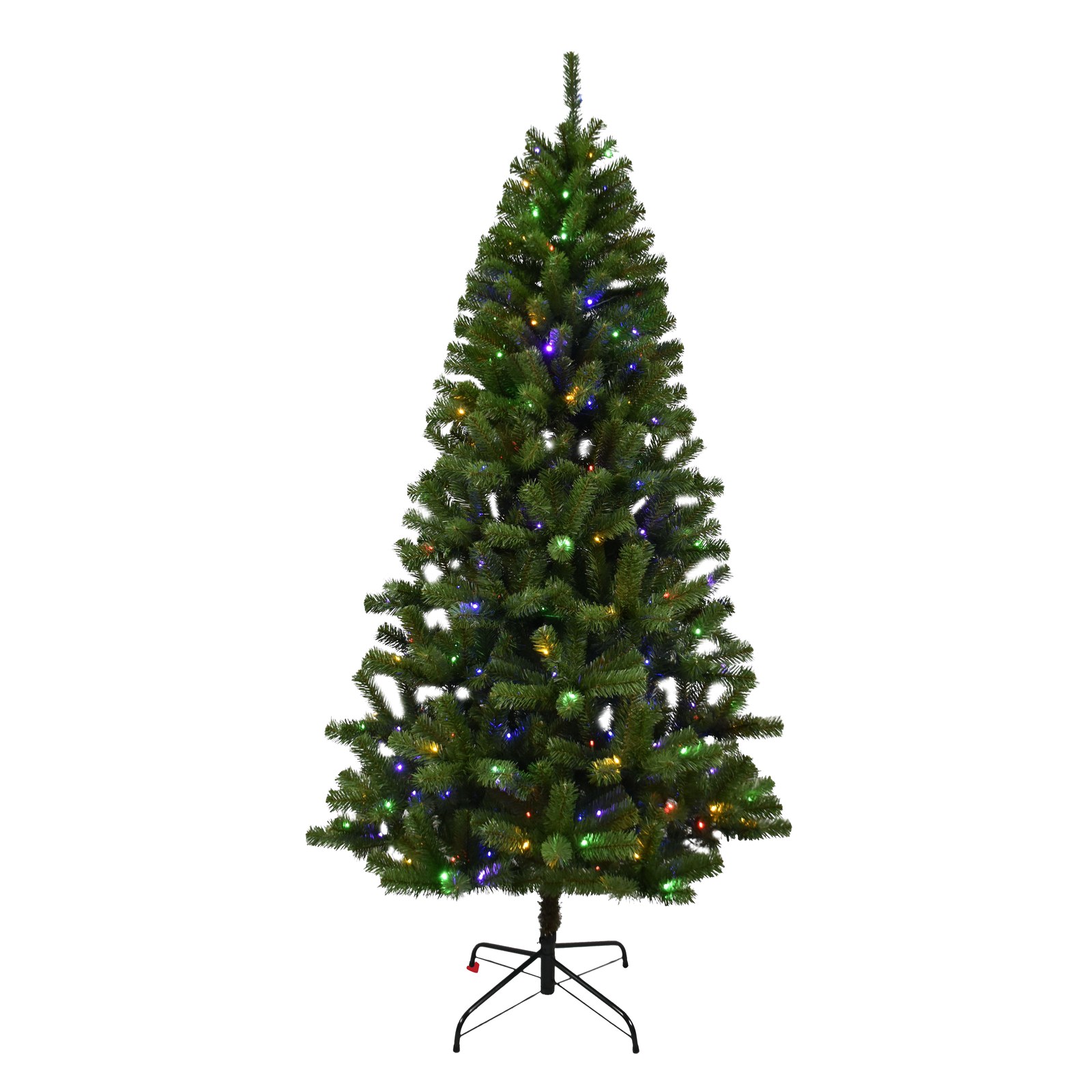 Hometown Holidays Pre-Lit Douglas Fir Tree, 7 ft