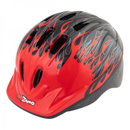 Helmet * Kidzamo Skate Xs Flame