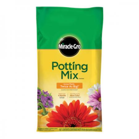  Miracle-Gro MR75686300 Potting Soil, 16 qt