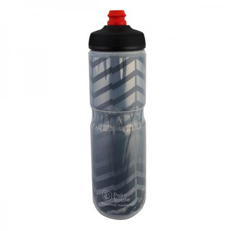 POLAR Bottle Insulated Breakaway Insulated 24oz Bolt Charcoal/Silver
