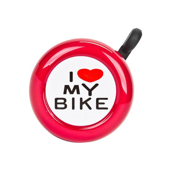 Bell 'i Love My Bike' Red