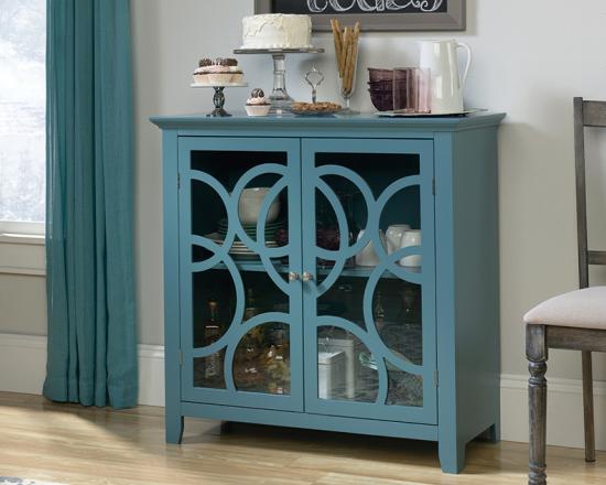 Display Cabinet - Moody Blue