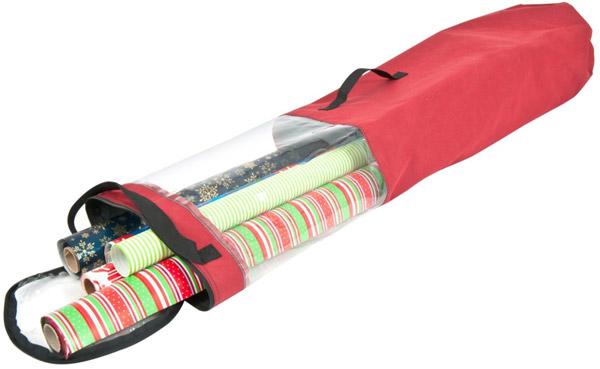 Xmas Wrapping Paper Storage Tube