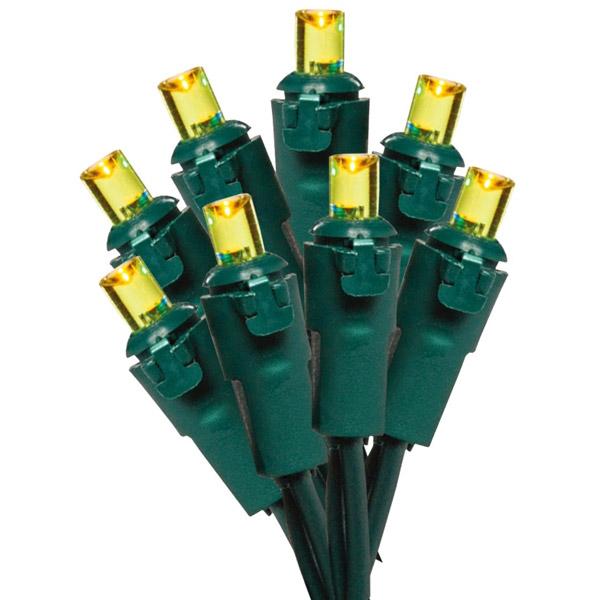 Xmas Light 70 Led Yellow 18'