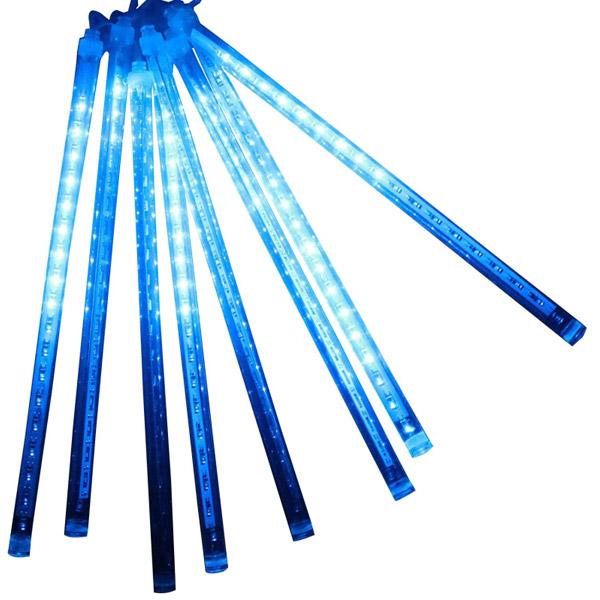 Xmas Light 8 Led Meteor Blue