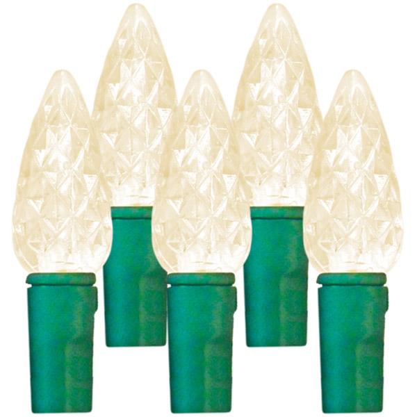 Xmas Light Spool C6 Led Warm Wht