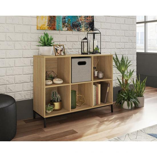 6 Cube Cubby Bookcase