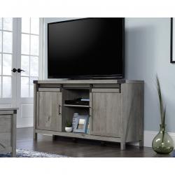 TV Credenza w/ Sliding Doors